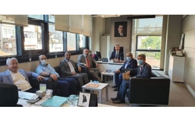 İSTANBUL BÜYÜKŞEHİR BELEDİYEMİZ İLE SOSYAL PROJELER KONULU BİR TOPLANTI YAPTIK